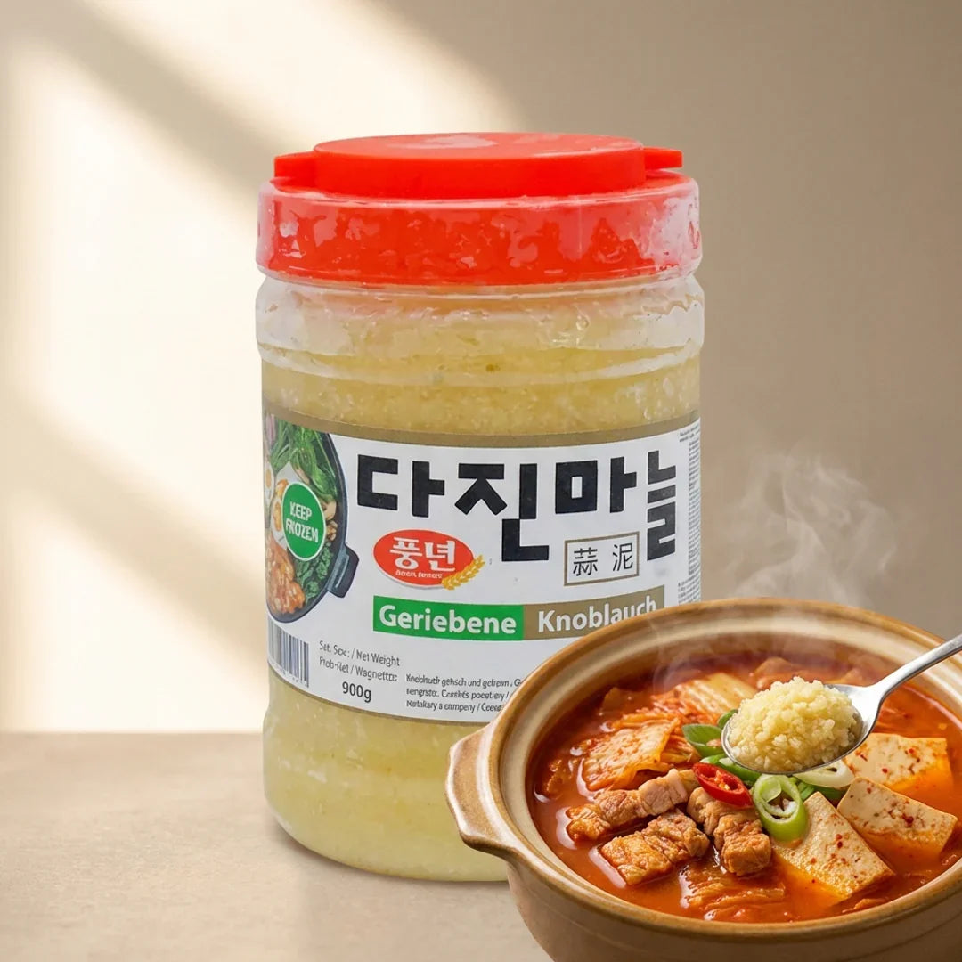 Pungnyeon Minced Garlic 900g - Frozen