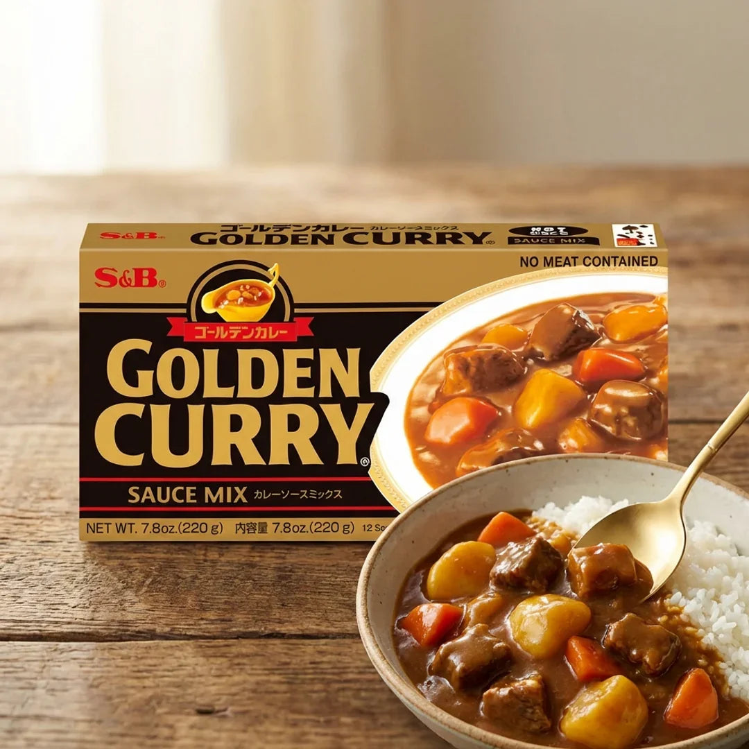 S&B Golden Curry Hot 220g
