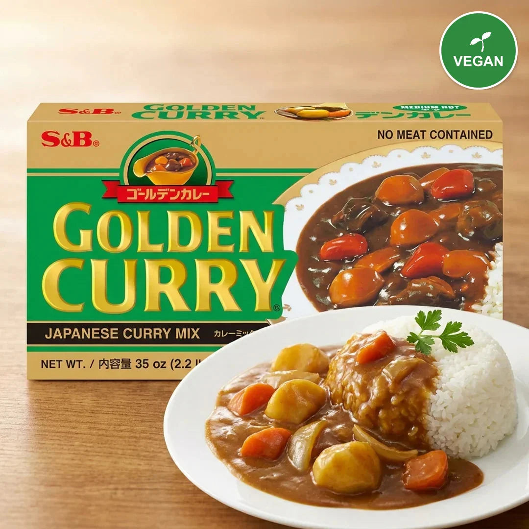 S&B Golden Curry Mild Hot 220g - Vegan