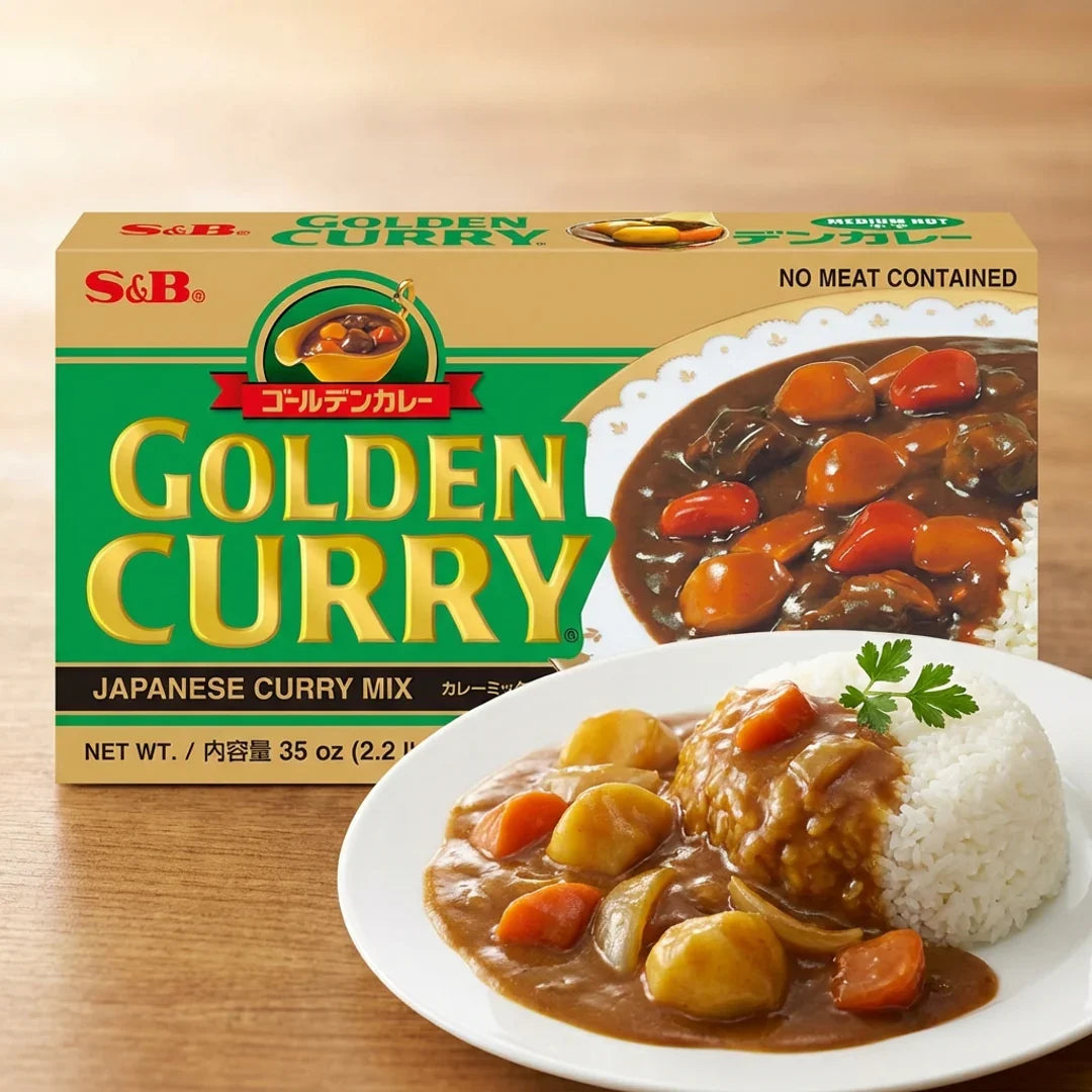 S&B Golden Curry Mild Hot 220g