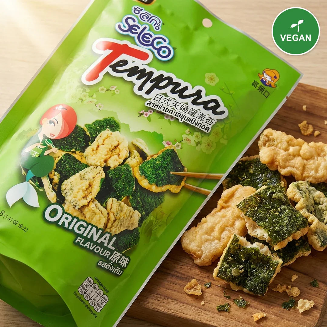 Seleco Crispy Seaweed Snack Original 40g - Vegan