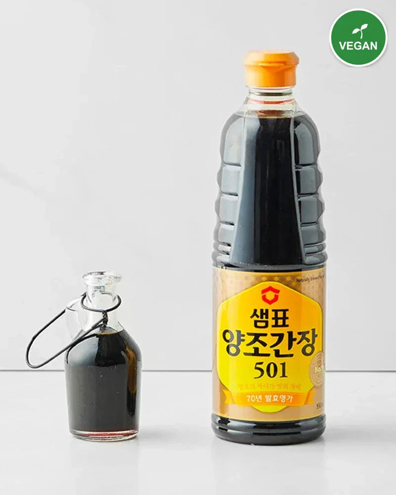 Sempio Brewed Soy Sauce 501 860ml - Vegan