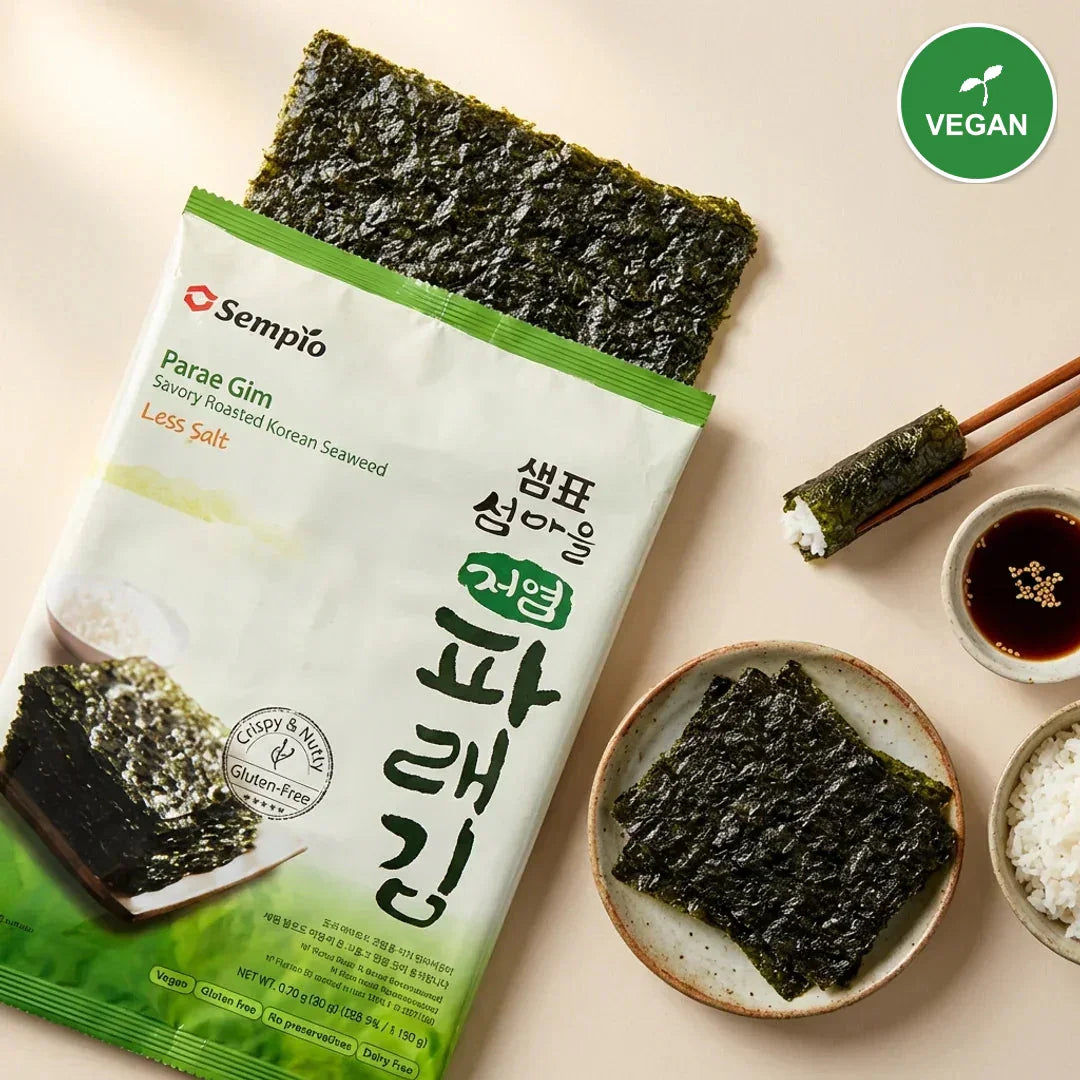 Sempio Island Village Low-Sodium Seaweed Laver 20g - Vegan