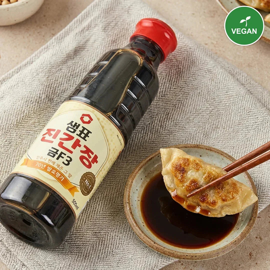 Sempio Jin Soy Sauce Gold F3 500ml - Vegan