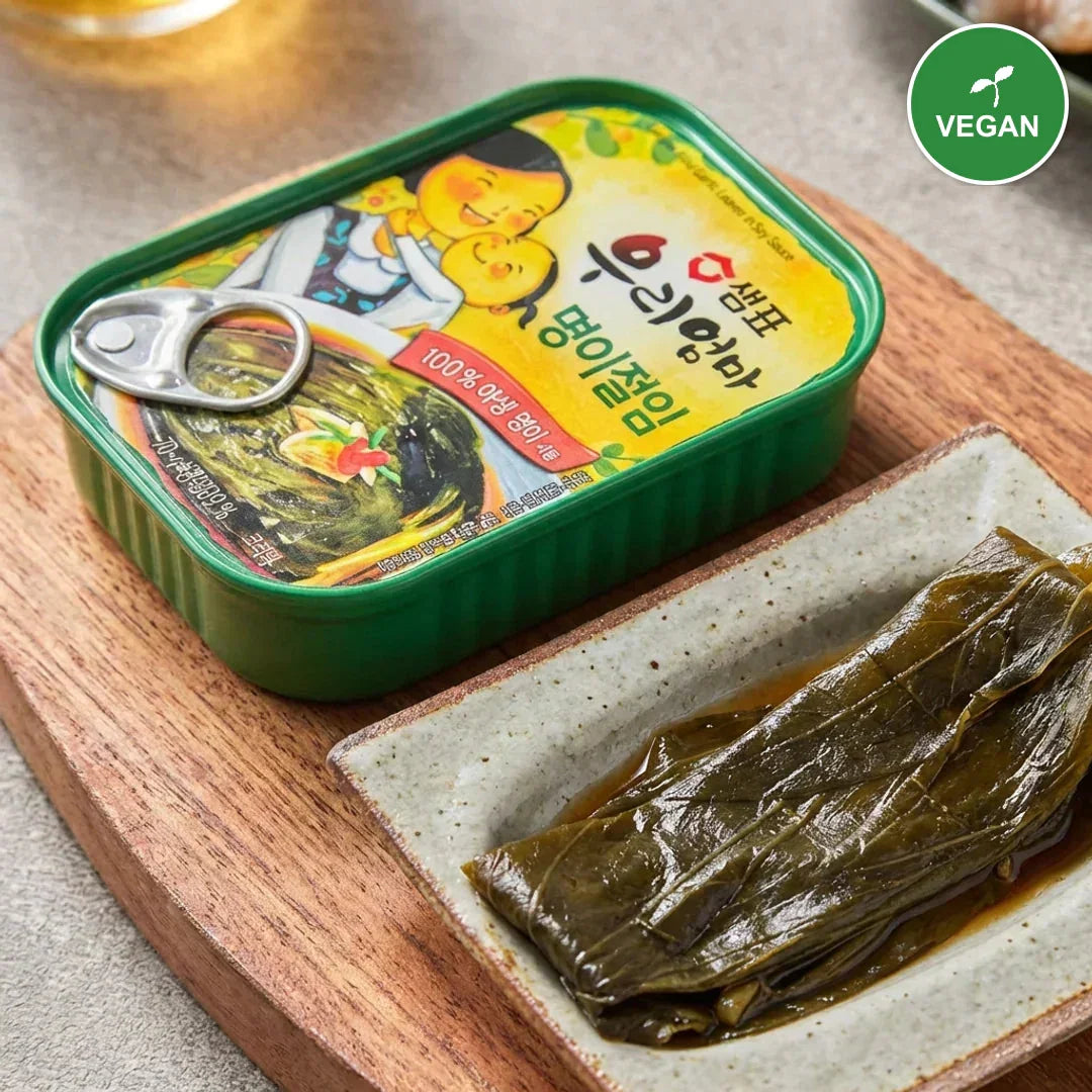 Sempio Our Mom's Seasoned Radish Leaves 70g - Vegan