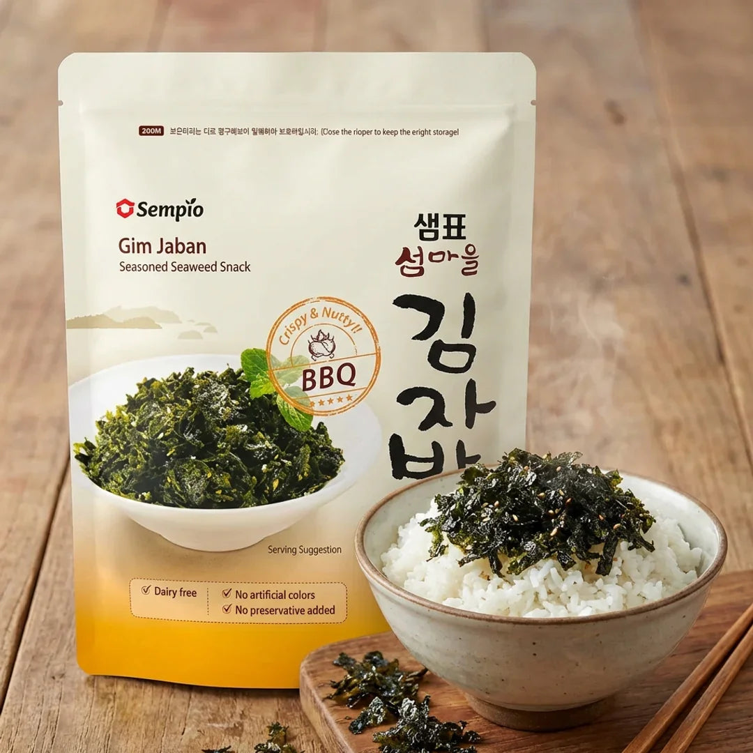 Sempio Seom Village Seasoned Seaweed Barbecue Flavor 50g