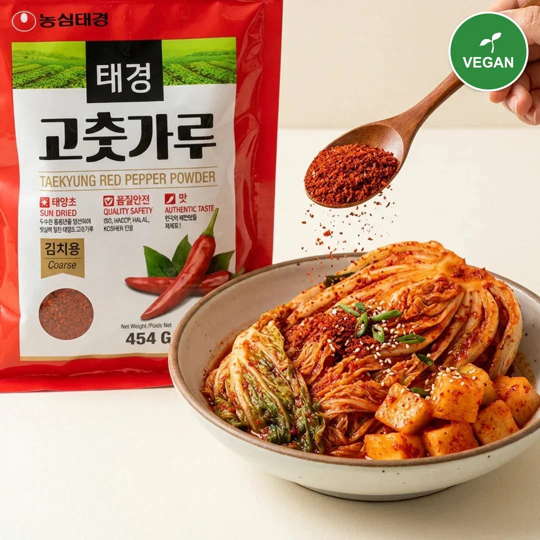 Taekyung Kimchi Red Pepper Powder 454g - Vegan