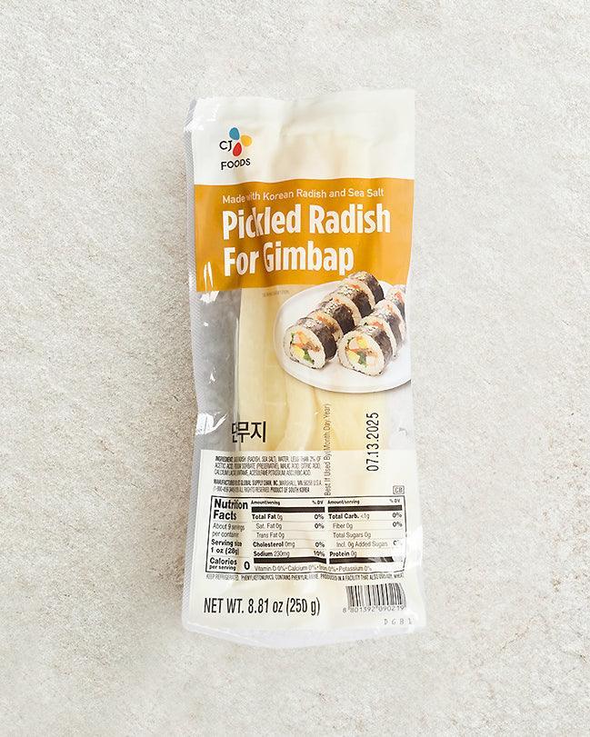CJ 김밥용 단무지 250g - 냉장 - DotAsia