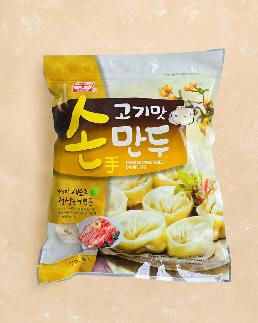 Lee's Family Meat Flavor Hand-made Dumplings 1.3kg - Frozen - DotAsia