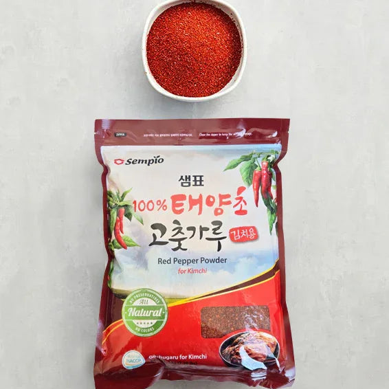 샘표 100% 태양초 고춧가루 - 김치용 1kg - DotAsia