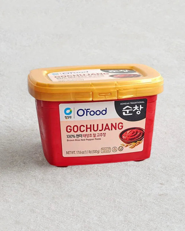 Chungjungone Ofood Sunchang 100% Brown Rice Sun-dried Red Pepper Sticky Gochujang 500g - DotAsia