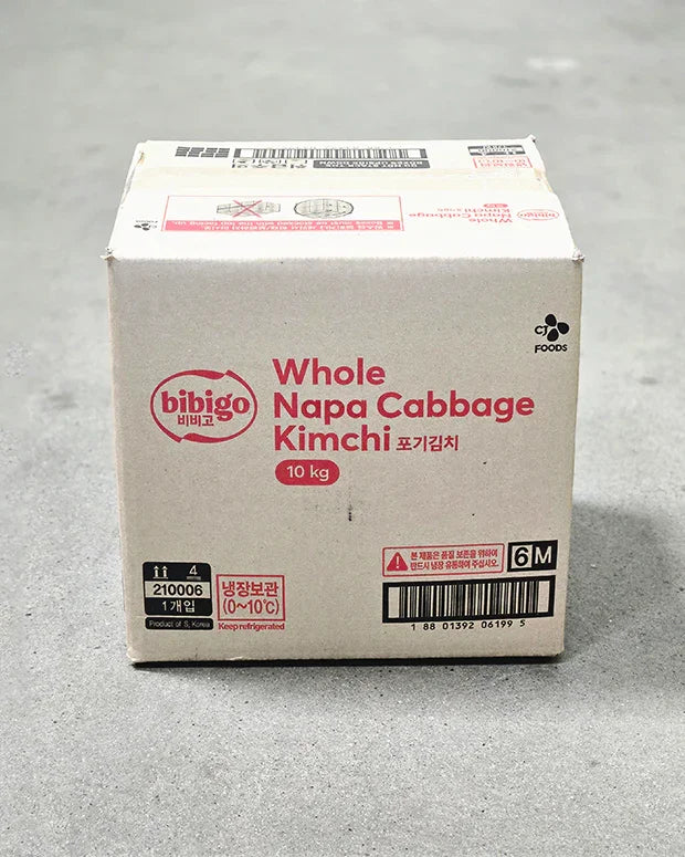 Bibigo Whole Cabbage Kimchi 10kg - Refrigerated - DotAsia