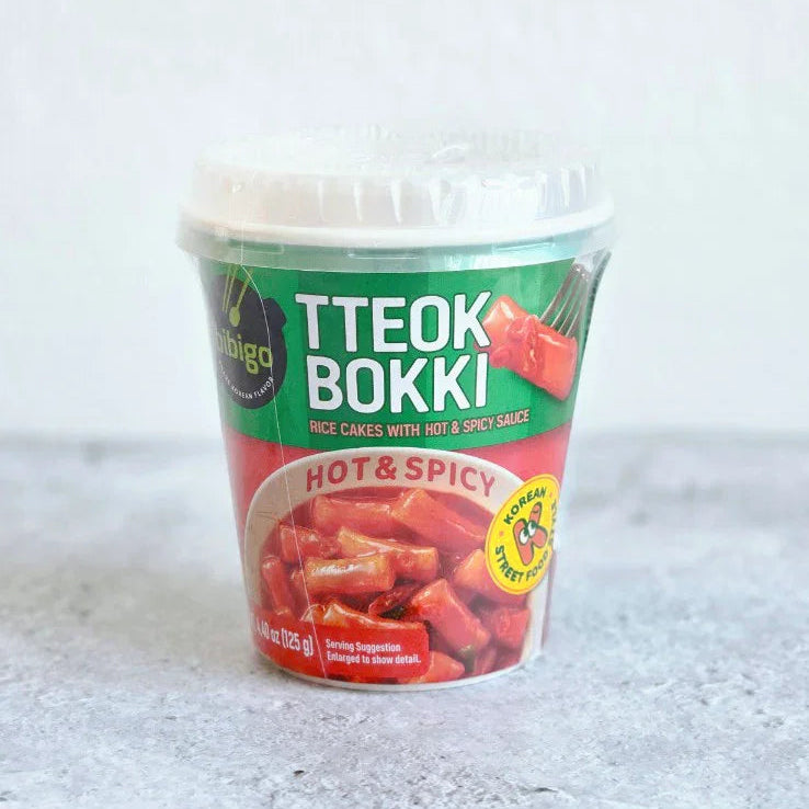 비비고 매운맛 떡볶이 컵 125g - DotAsia
