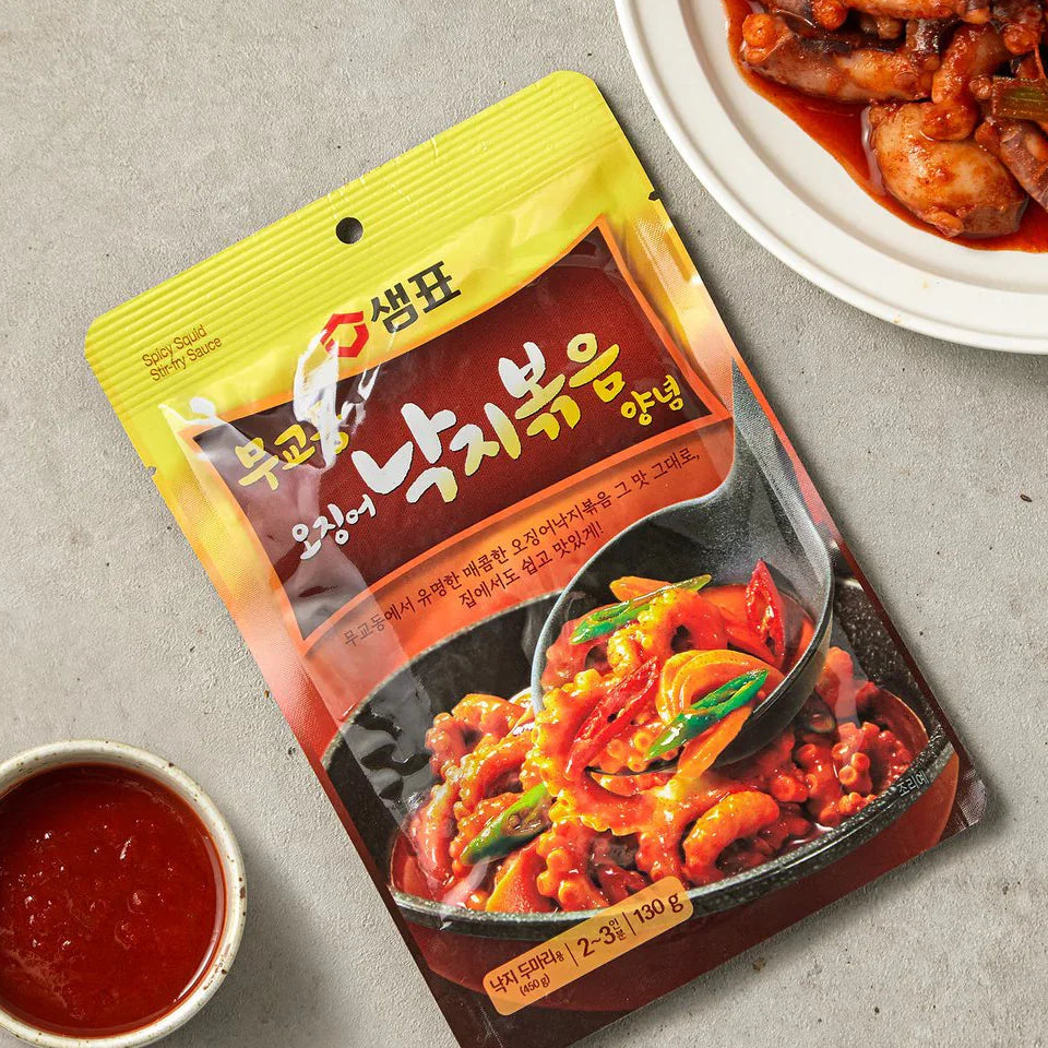 샘표 무교동 오징어낙지 볶음양념 130g - DotAsia