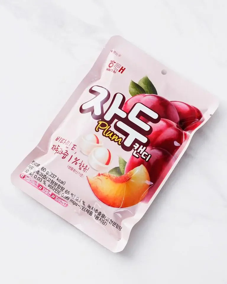 Haitai Plum Candy 130g - DotAsia