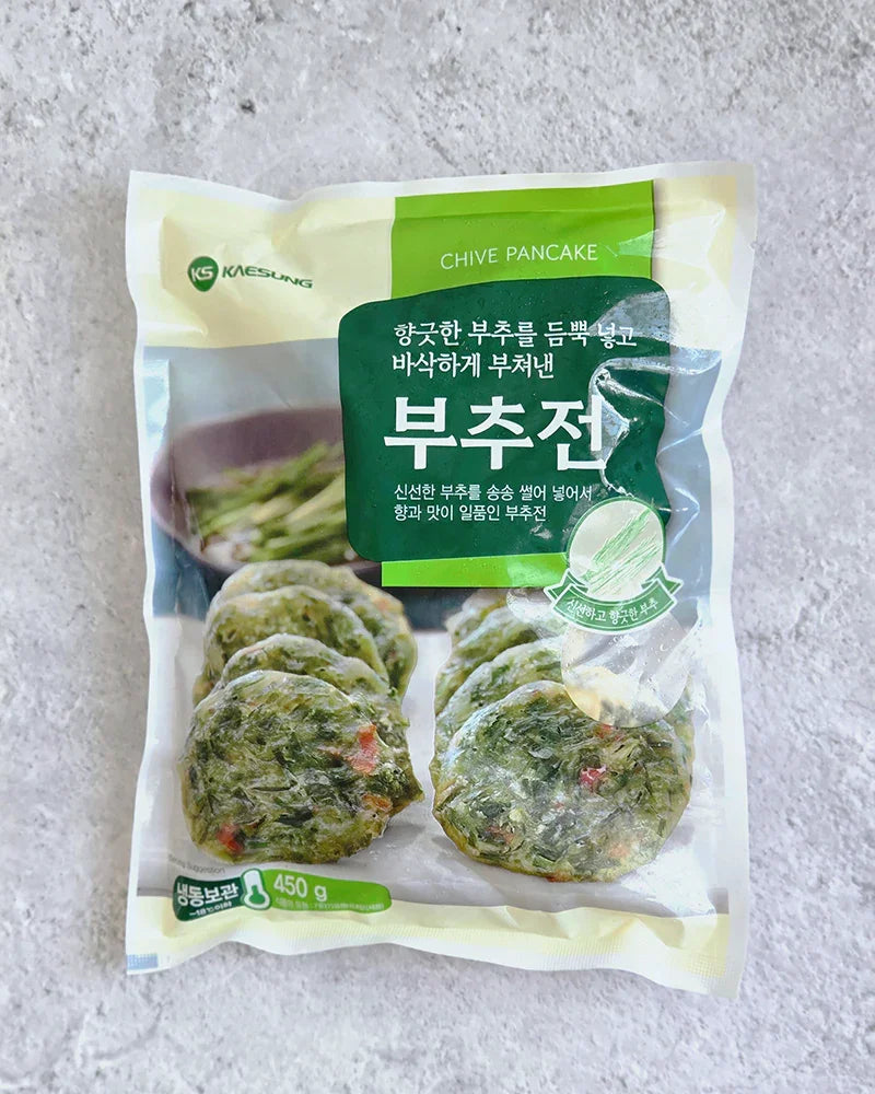 개성 부추전 (15입) 450g - 냉동 - DotAsia