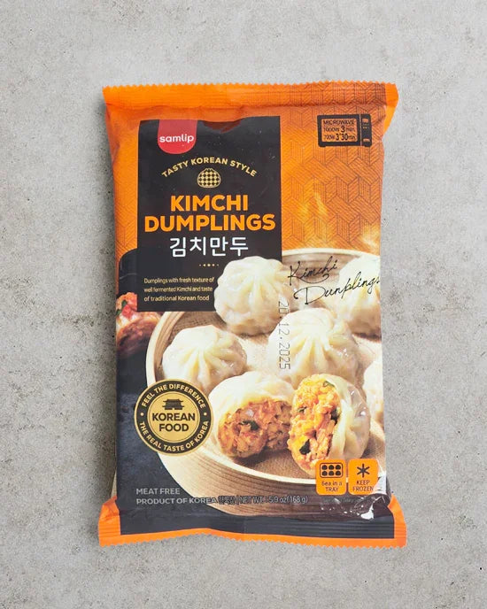 Samlip Kimchi Mandu 168g Tray 6-Pack - Frozen - DotAsia