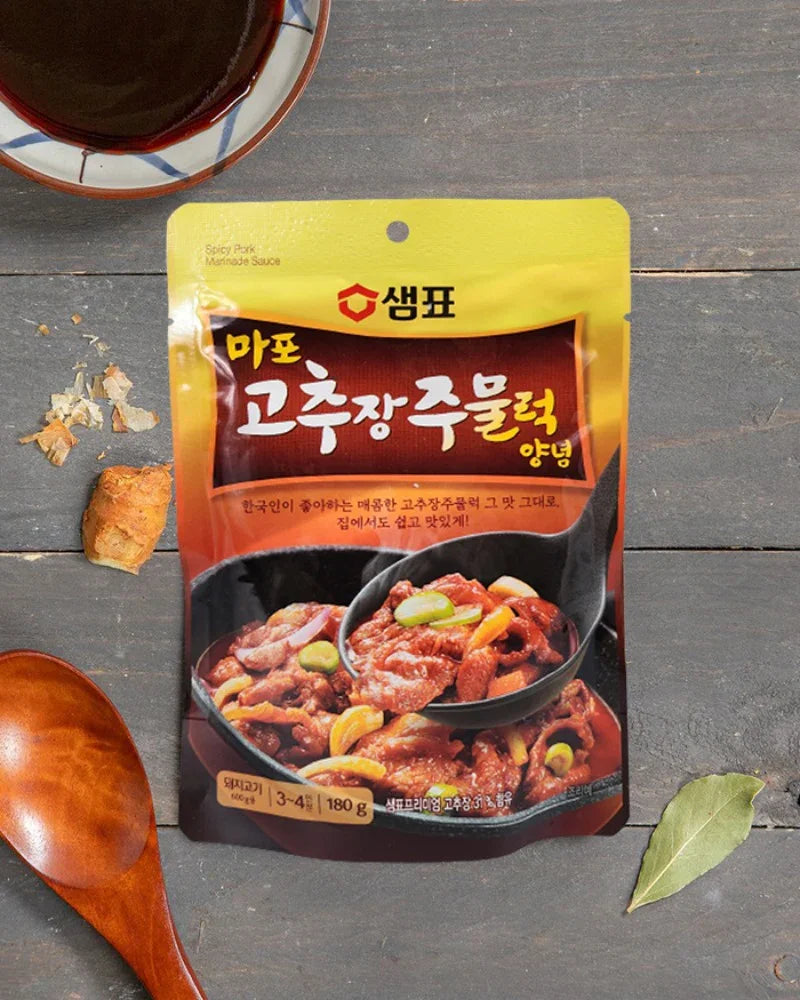 Sempio Mapo Pork Bulgogi Seasoning 180g - DotAsia