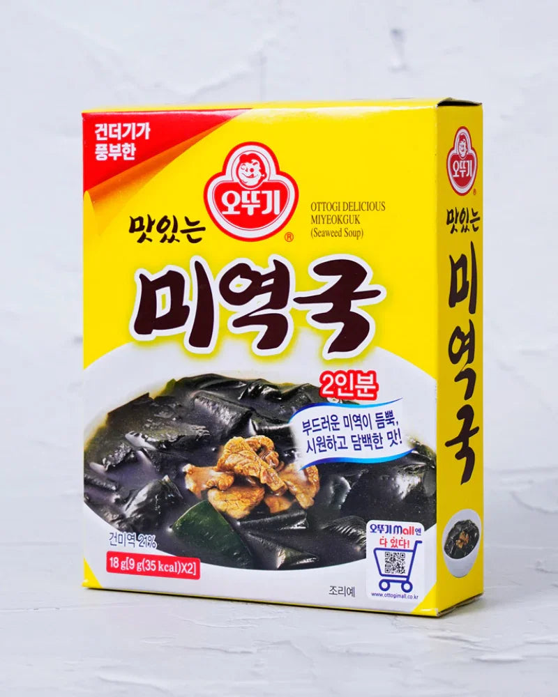 Ottogi Delicious Miyeokguk (Seaweed Soup) 18g - DotAsia