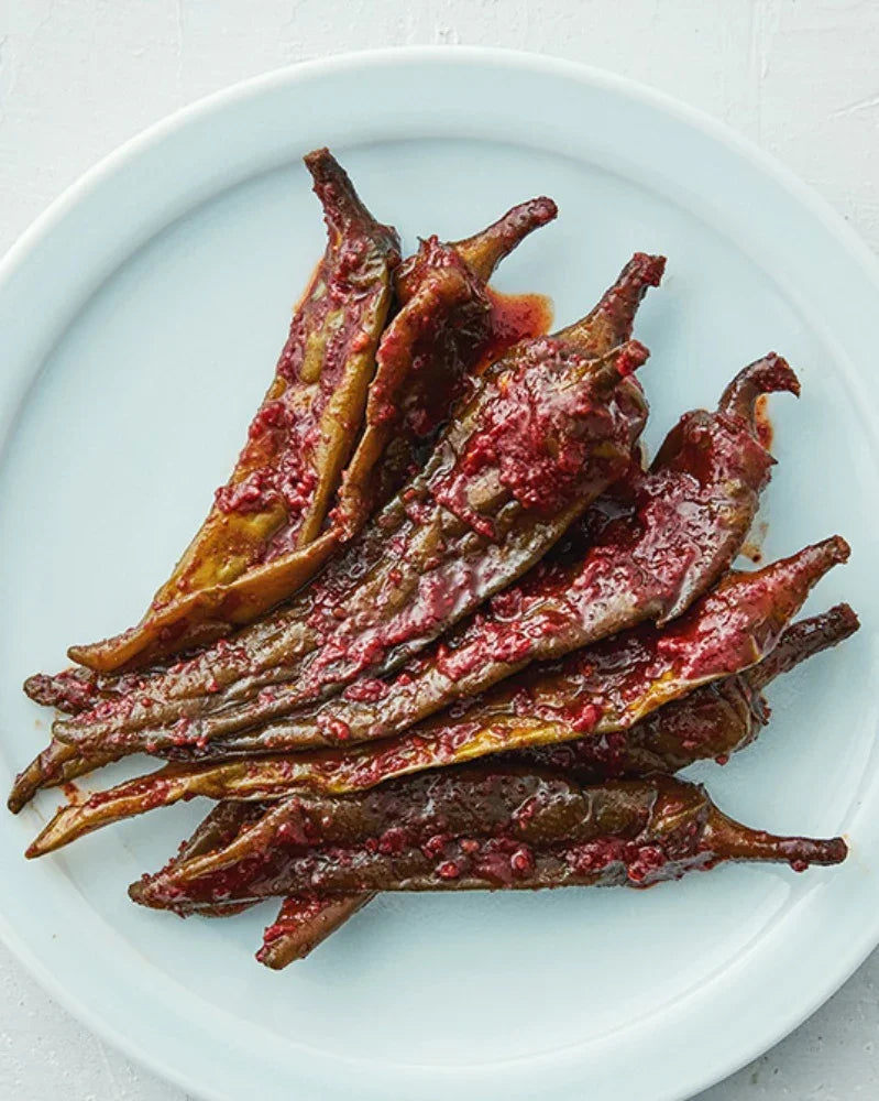 Hansung Seasoned Red Pepper 190g Small Pack - Frozen - DotAsia