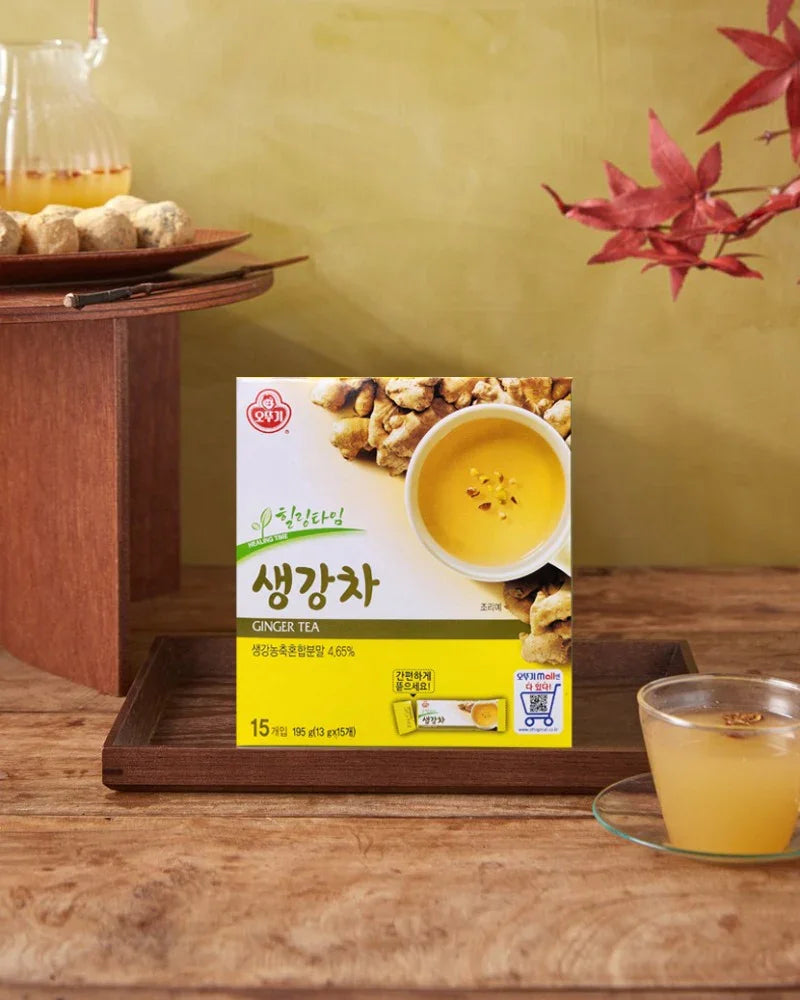 Ottogi Ginger Tea 195g (15 pieces) - DotAsia