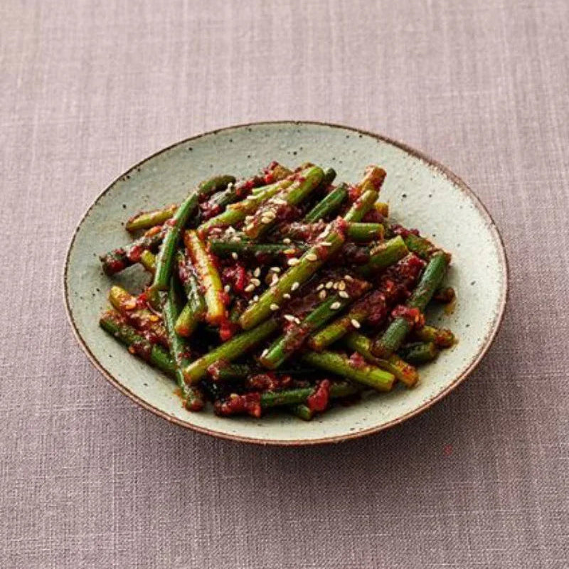 한성 양념마늘쫑 1kg - 냉동 - DotAsia