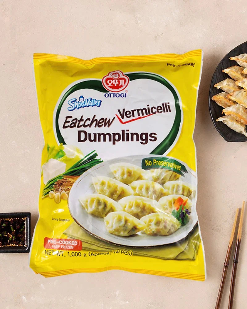 Ottogi Japchae Dumplings 1kg -Frozen - DotAsia