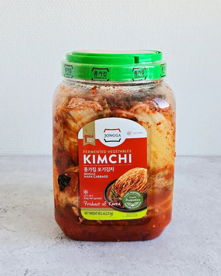 Jonggajip Whole Napa Cabbage Kimchi 2.5kg - Refrigerated - DotAsia
