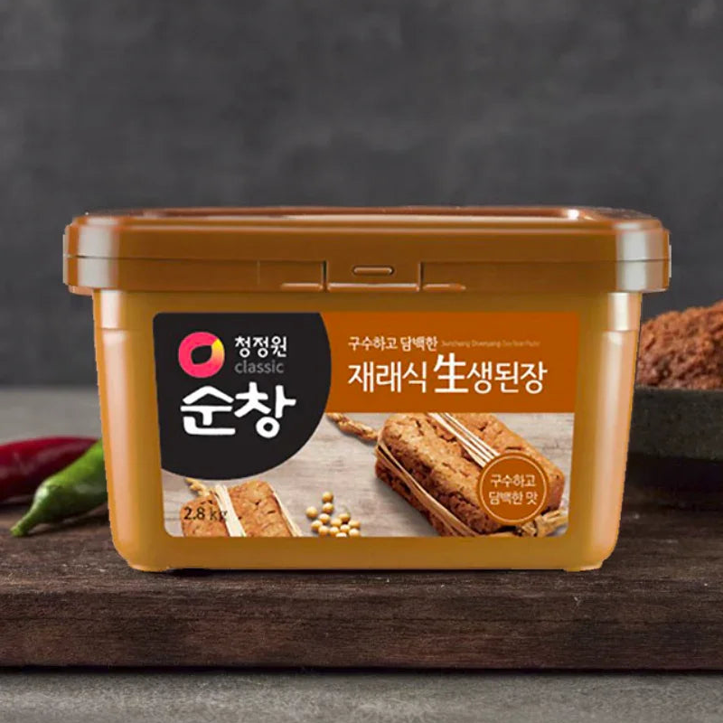 청정원 순창 재래식 생된장 2.8kg - DotAsia