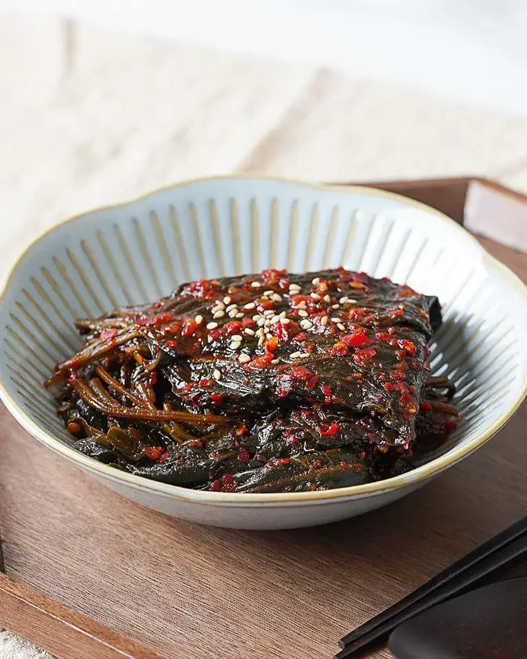 Surasang Seasoned Perilla Leaves 200g - Frozen 1 - DotAsia
