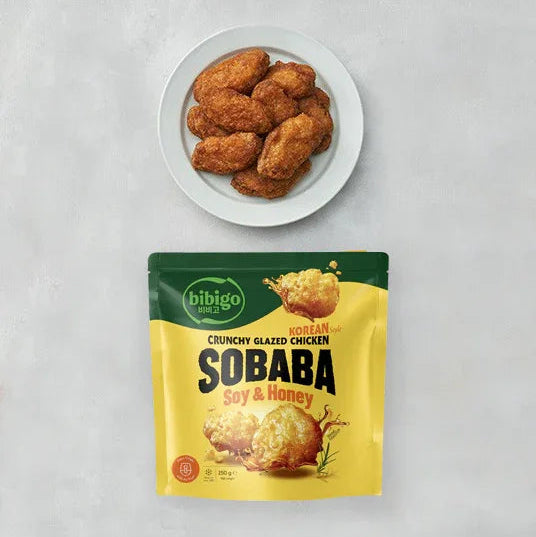 비비고 소바바 치킨 간장 & 꿀 250g (허니콤보맛) - 냉동 - DotAsia