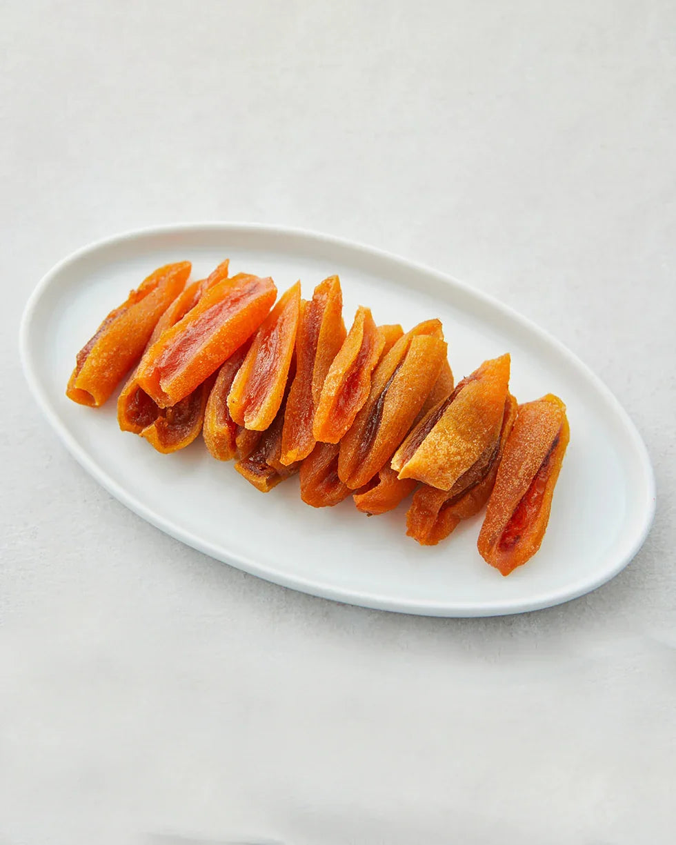 Sangju Dried Persimmon Ddokgae 250g - Frozen 1 - DotAsia