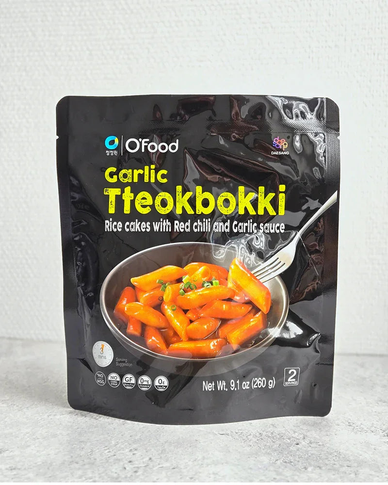 Cheongjungwon O'food Garlic Tteokbokki 260g - DotAsia