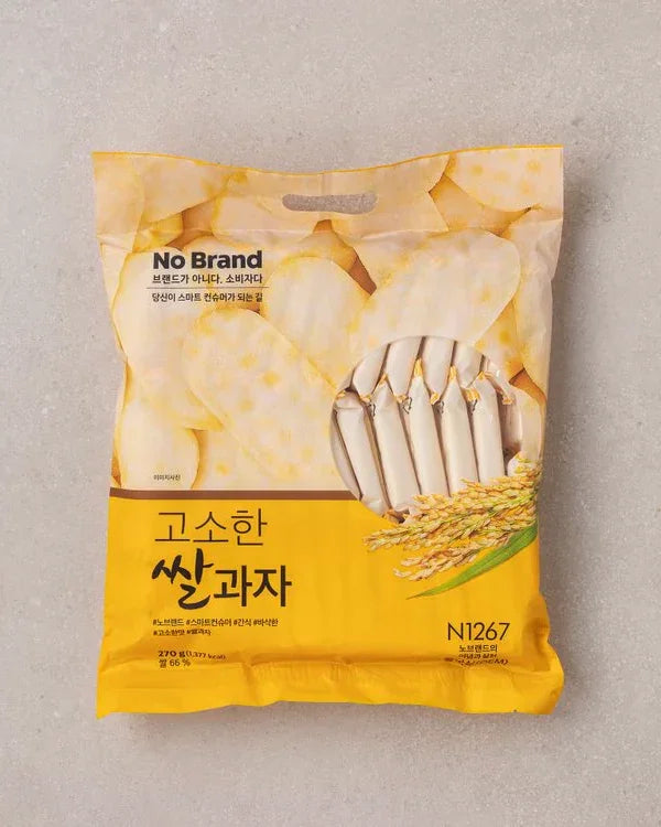 노브랜드 고소한 쌀과자 대용량 270g - DotAsia