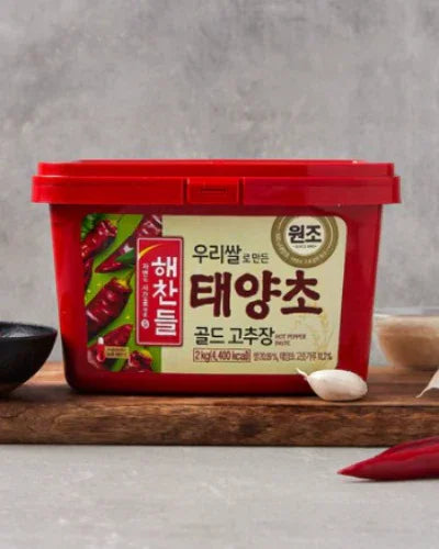 Haechandle Taeyangcho Gold Gochujang 2kg - DotAsia