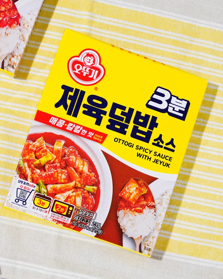 Ottogi 3-Minute Jeyuk Rice Bowl Sauce 150g - DotAsia