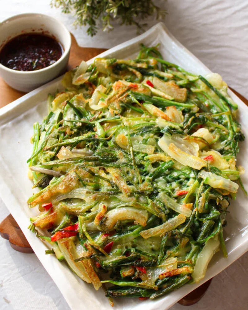 Saongwon Vegetable Pancake 300g (3 pieces) - Frozen - DotAsia