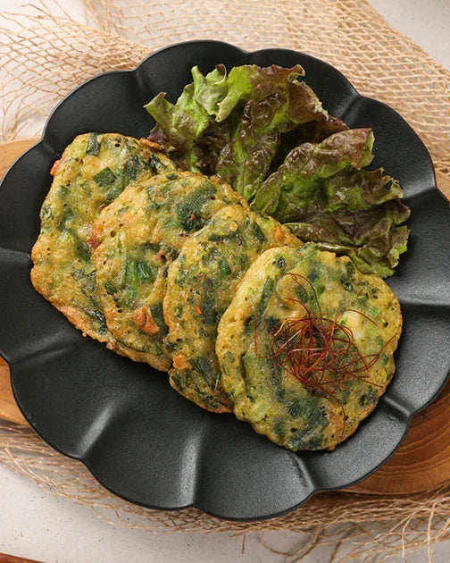 Saongwon Bite-sized Spicy Pepper Chive Pancake 300g - Frozen 1 - DotAsia