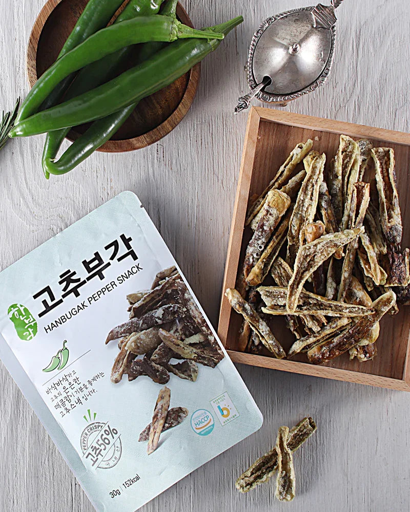 Hanbugak Red Pepper Bugak 30g 1 - DotAsia