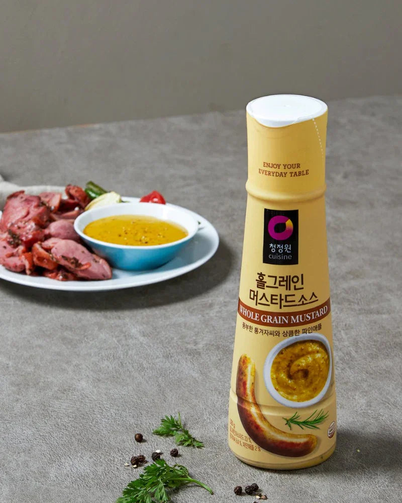 Chungjungone Whole Grain Mustard Sauce 320g - DotAsia