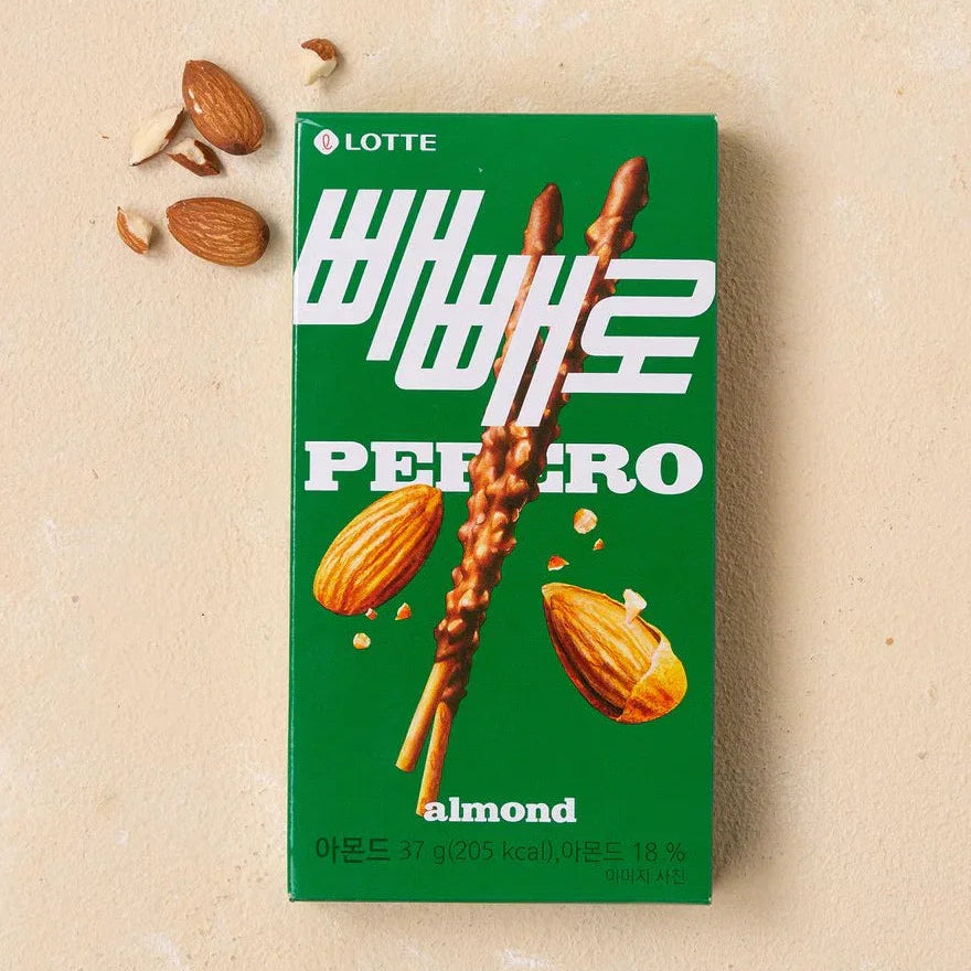Lotte Almond Pepero 32g - DotAsia