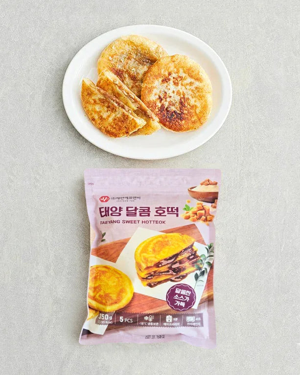 Taeyang Sweet Hotteok 350g 5-Pack - Frozen - DotAsia