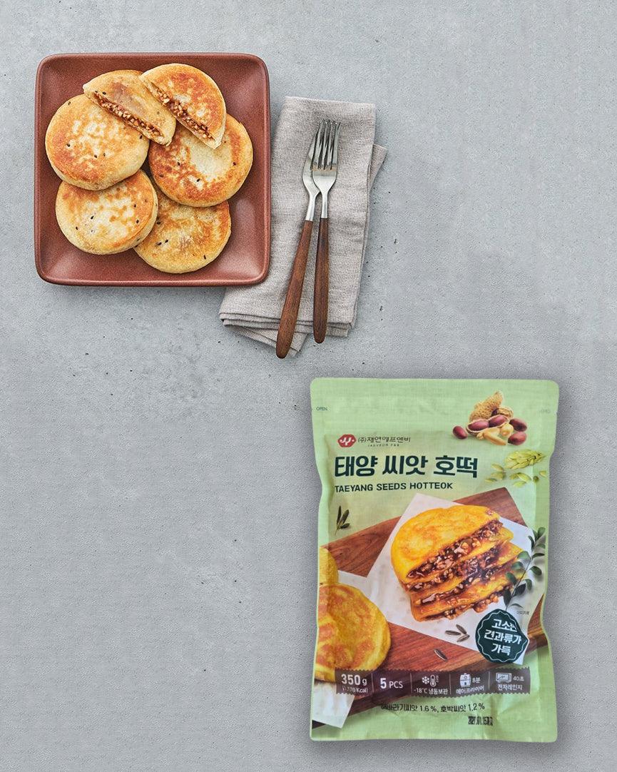 Taeyang Seed Hotteok 350g 5 Pcs - Frozen - DotAsia