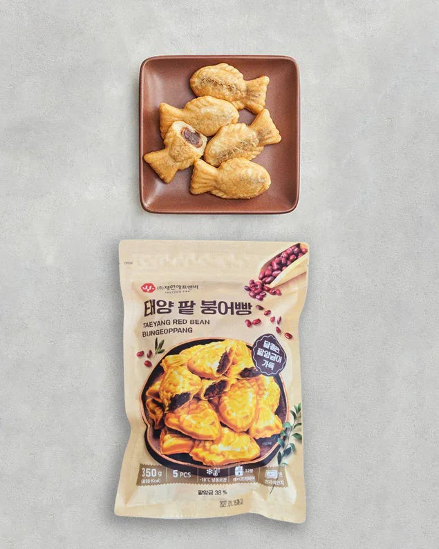Taeyang Red Bean Fish Bread 350g - Frozen - DotAsia