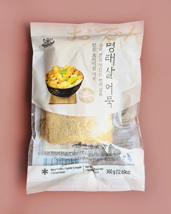 Chamjoeun Pollock Fish Cake Square 360g - Frozen - DotAsia