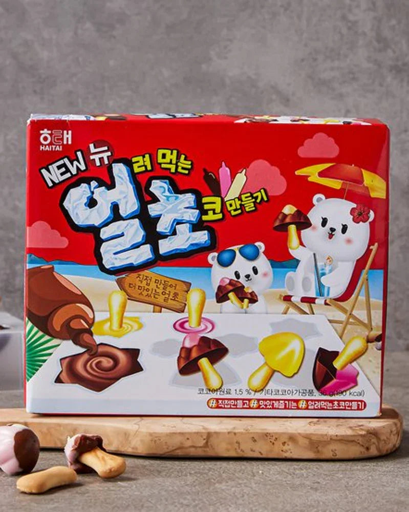 Haitai Freeze-to-Eat Chocolate Making Kit 36g - DotAsia