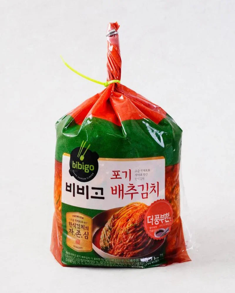 Bibigo Whole Cabbage Kimchi 3kg - Refrigerated - DotAsia