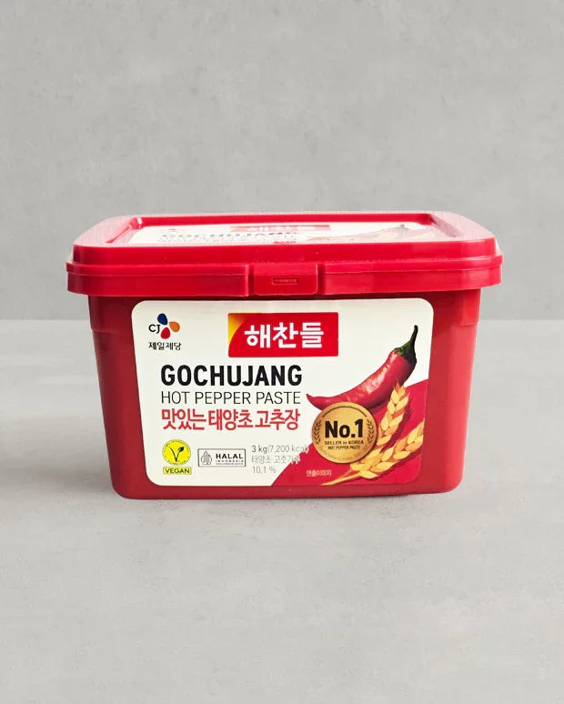 해찬들 맛있는 태양초 고추장 3kg - DotAsia