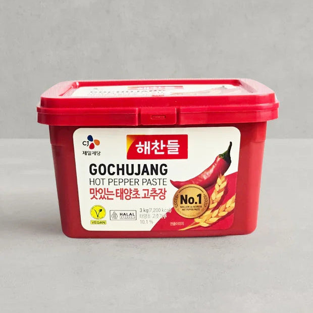 해찬들 맛있는 태양초 고추장 3kg - DotAsia