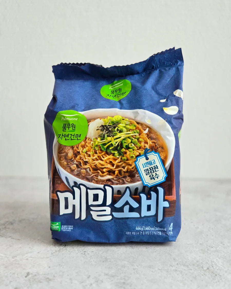 Pulmuone Natural Dried Buckwheat Soba Multi-Pack (Pack) - DotAsia